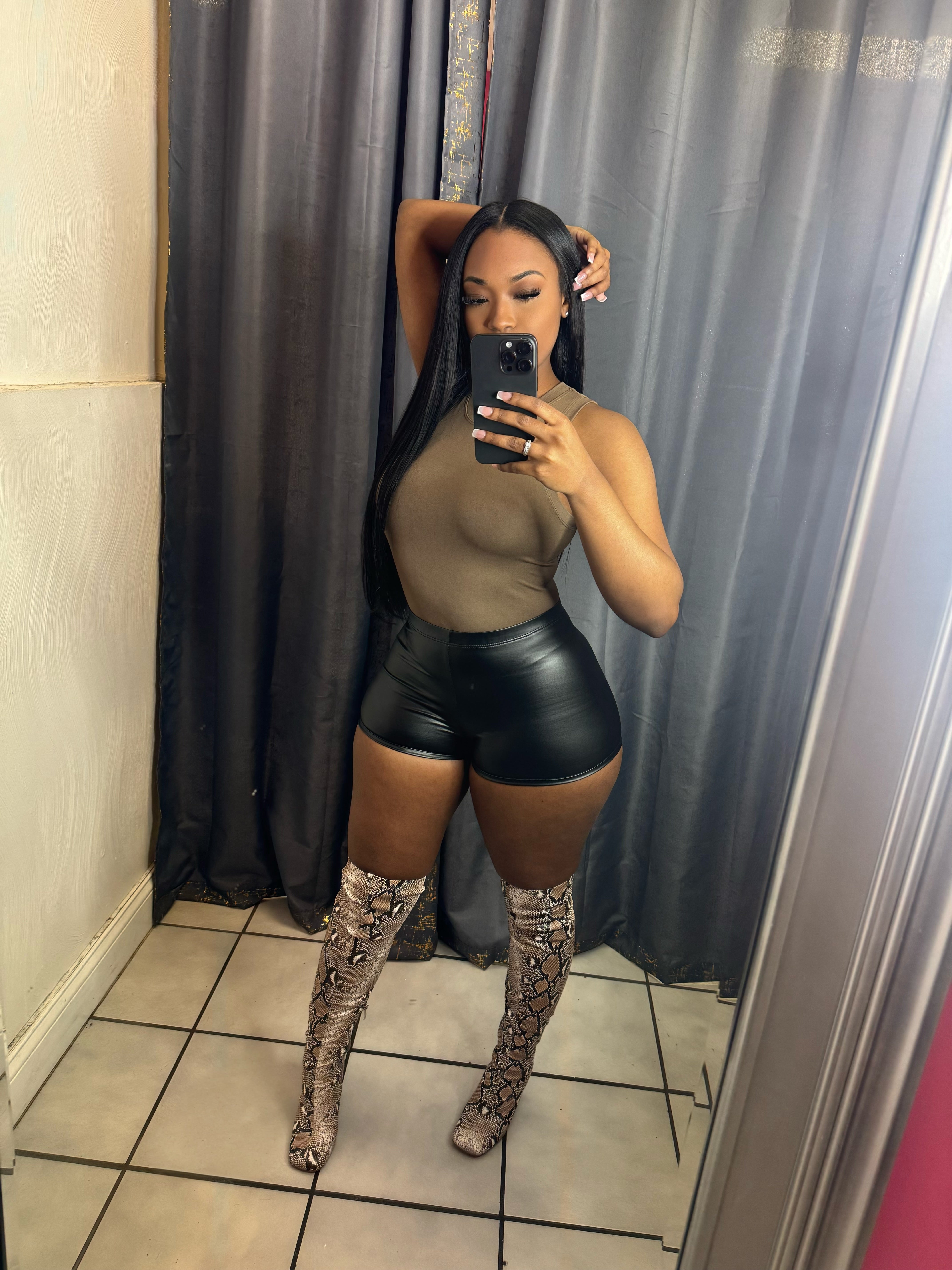 Essential Bodysuit-Brown