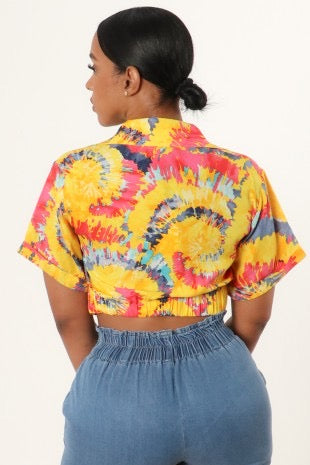 Breezy Tie Front Top