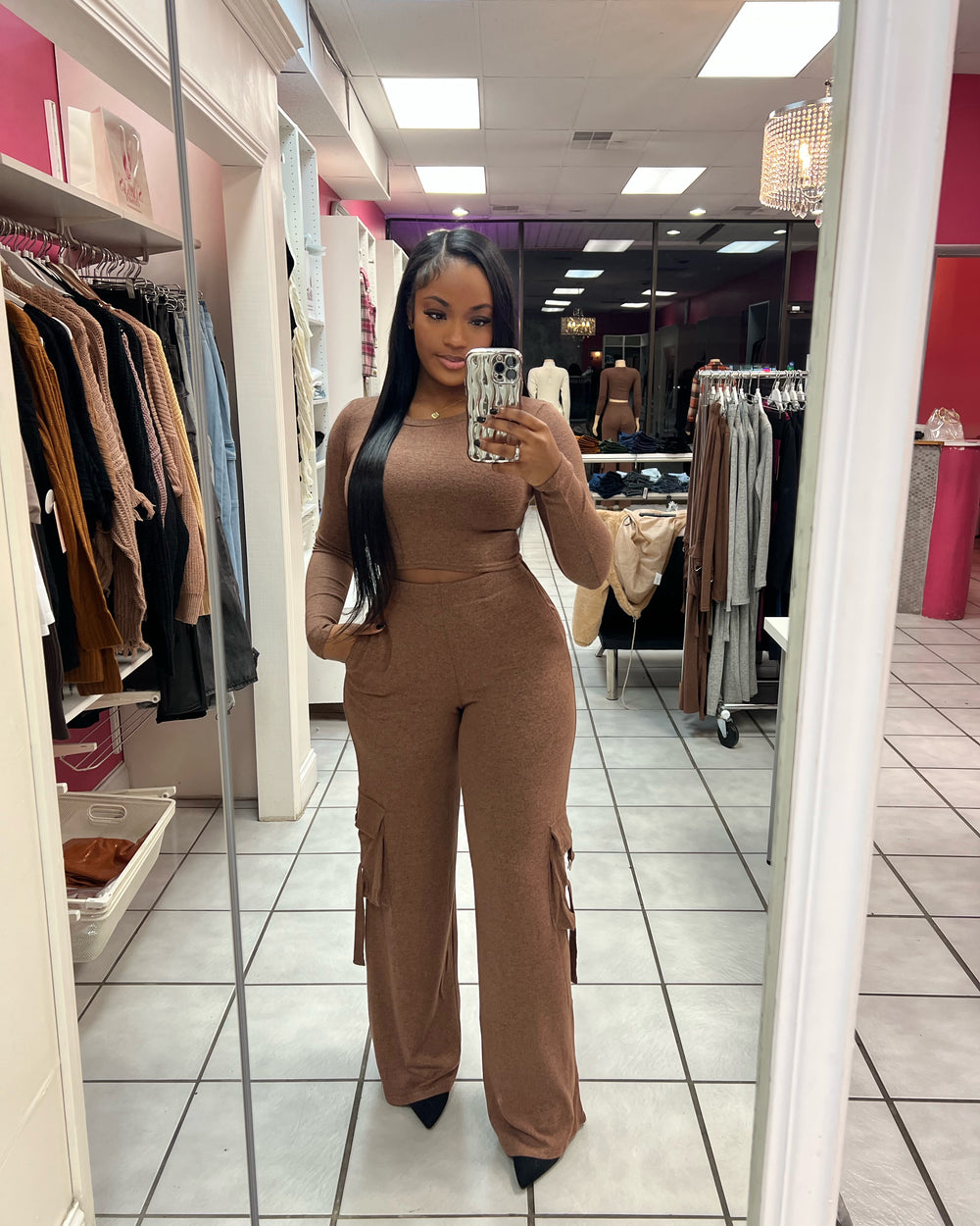 Level Up Cargo Set-Mocha