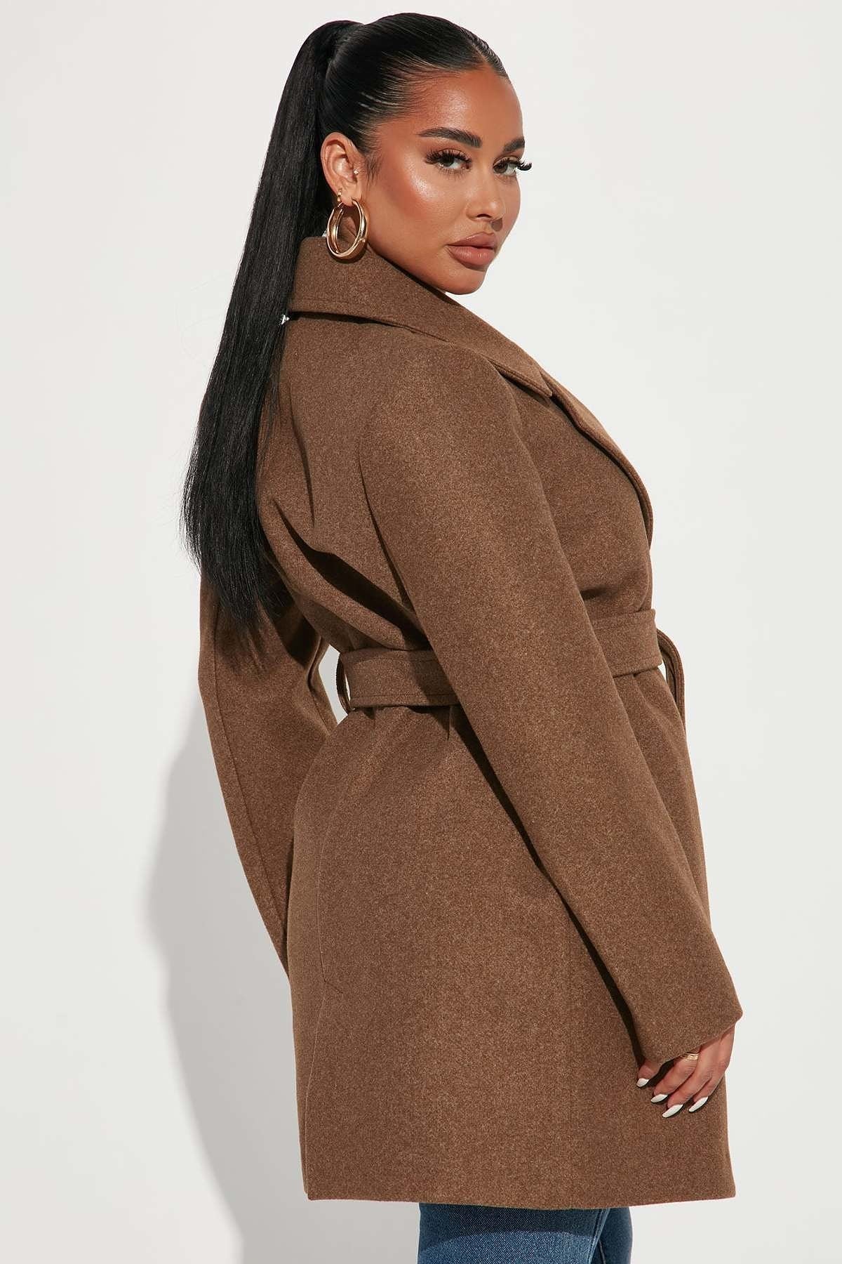 Amber Trench Coat-Camel