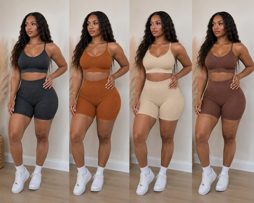 Off Duty Set-Cinnamon