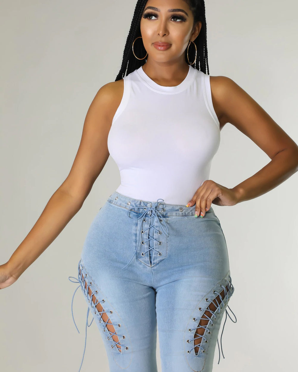 Essential Bodysuit-White