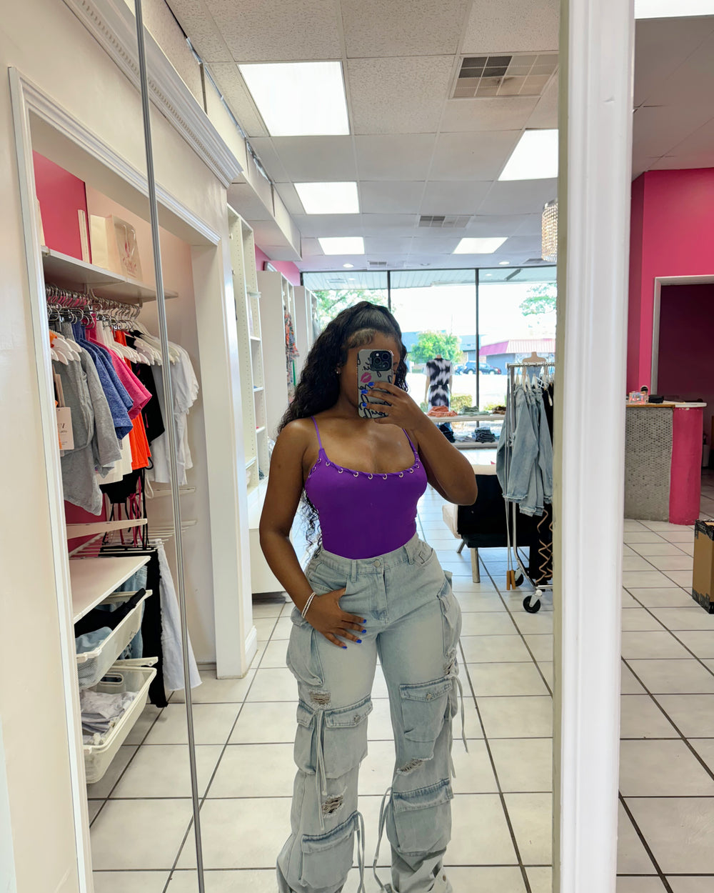 Act Right Top - Violet