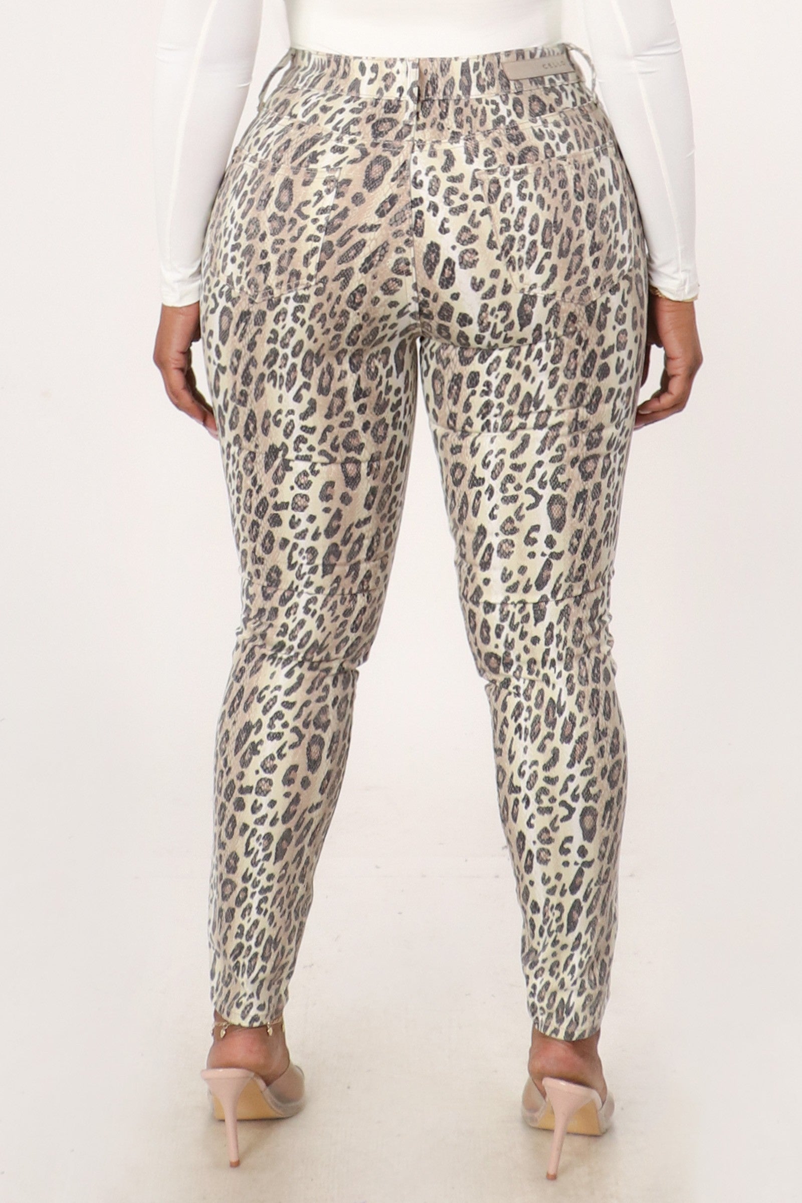 Make Them Chase Leopard Jeans
