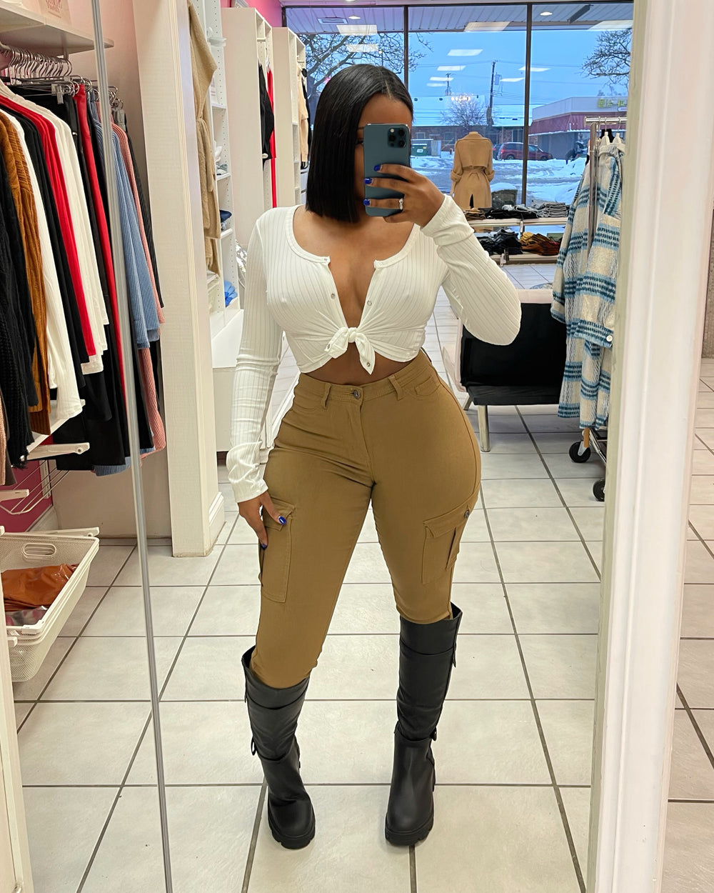 Modern Day Top-White