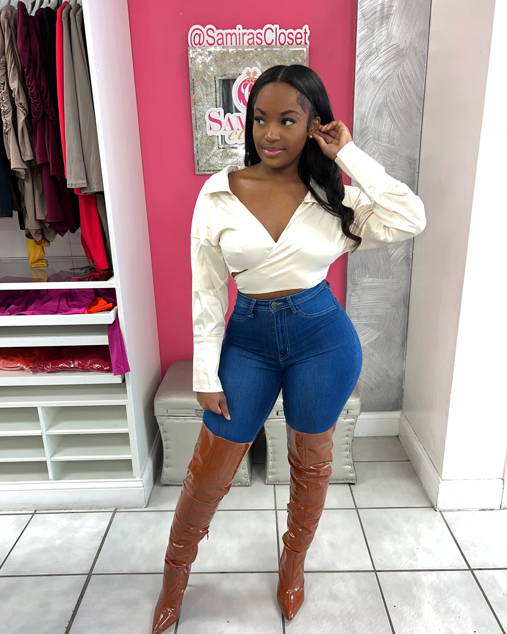 Satin Love Blouse