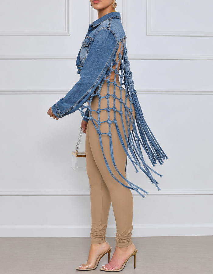 Fringe Theory Denim Jacket