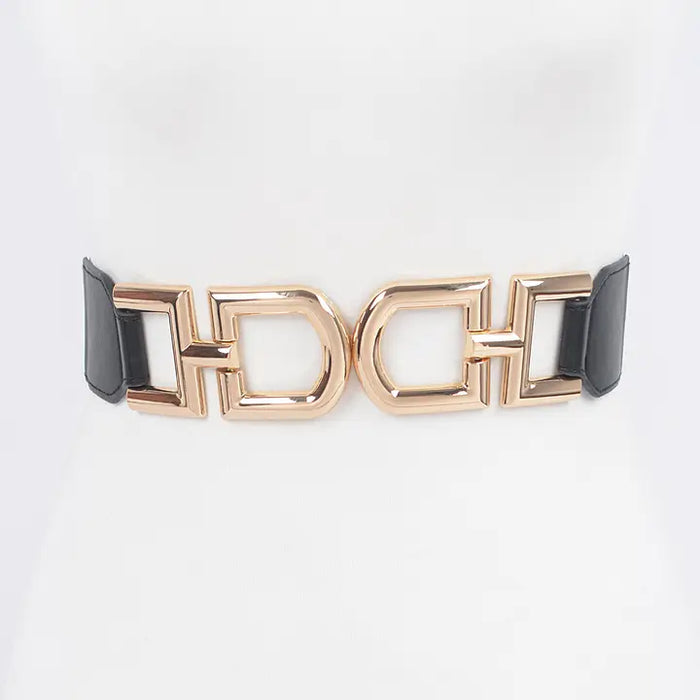 Metal Buckle Elastic Plus Size Belt