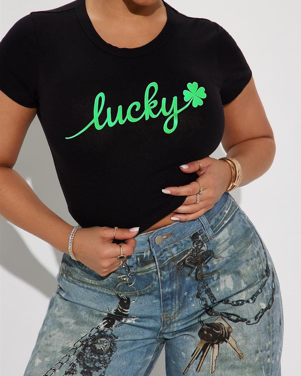 Lucky Crop Top