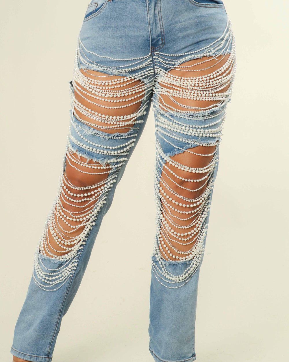 Full Of Pearls Jeans