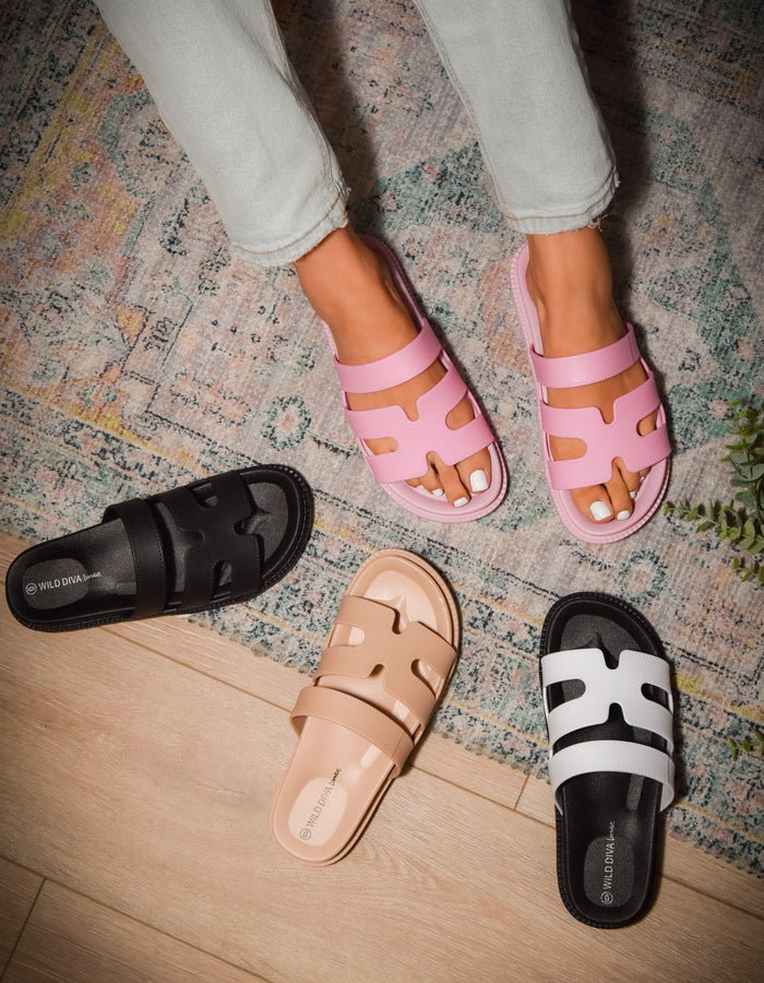 Aaliyah Slides-Black