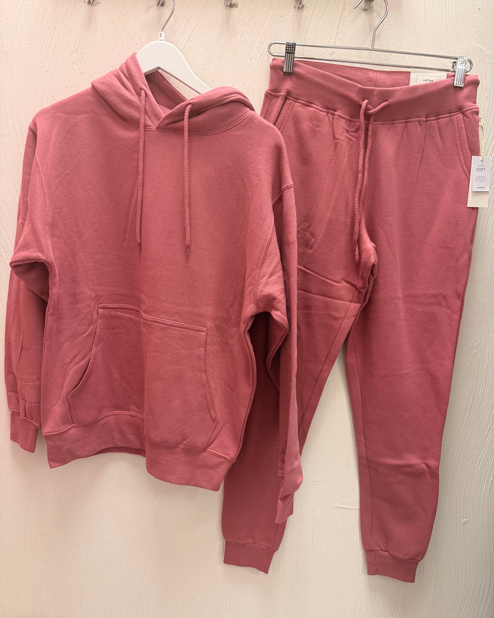 Comfy Club Jogger Set-Pink