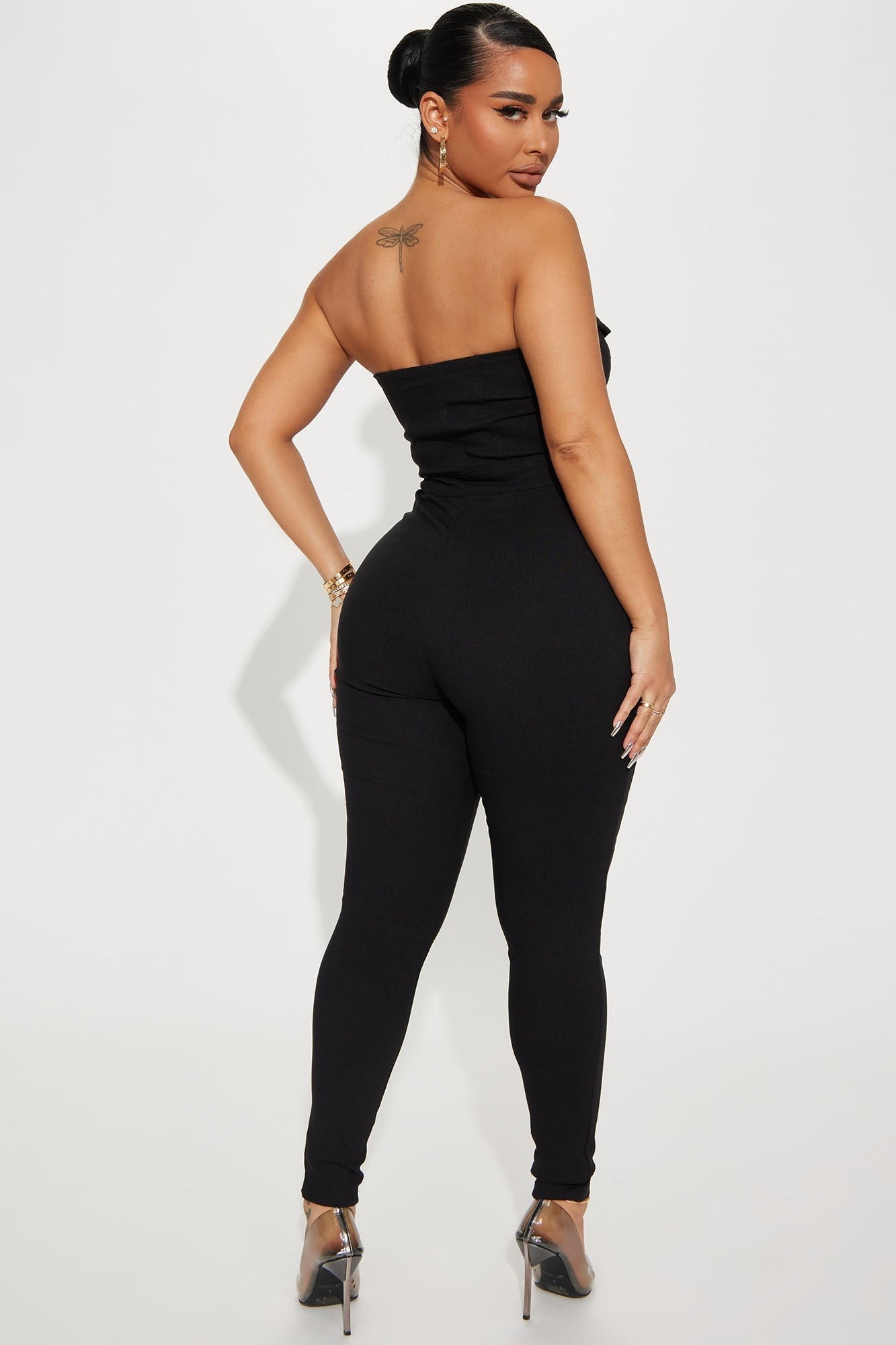 Basic Essence Jumpsuit-Black