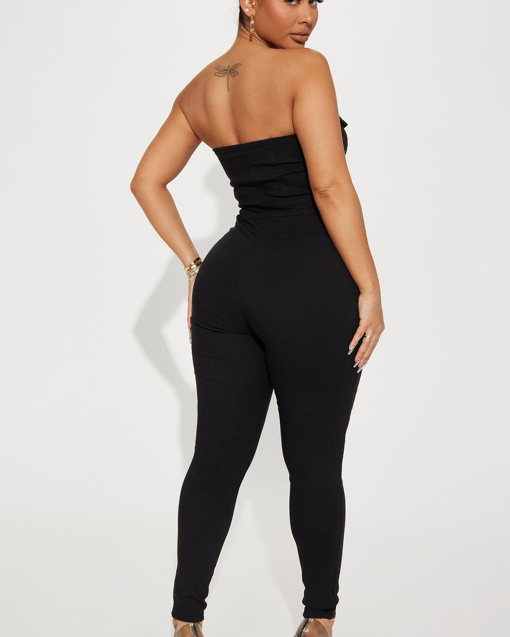 Basic Essence Jumpsuit-Black