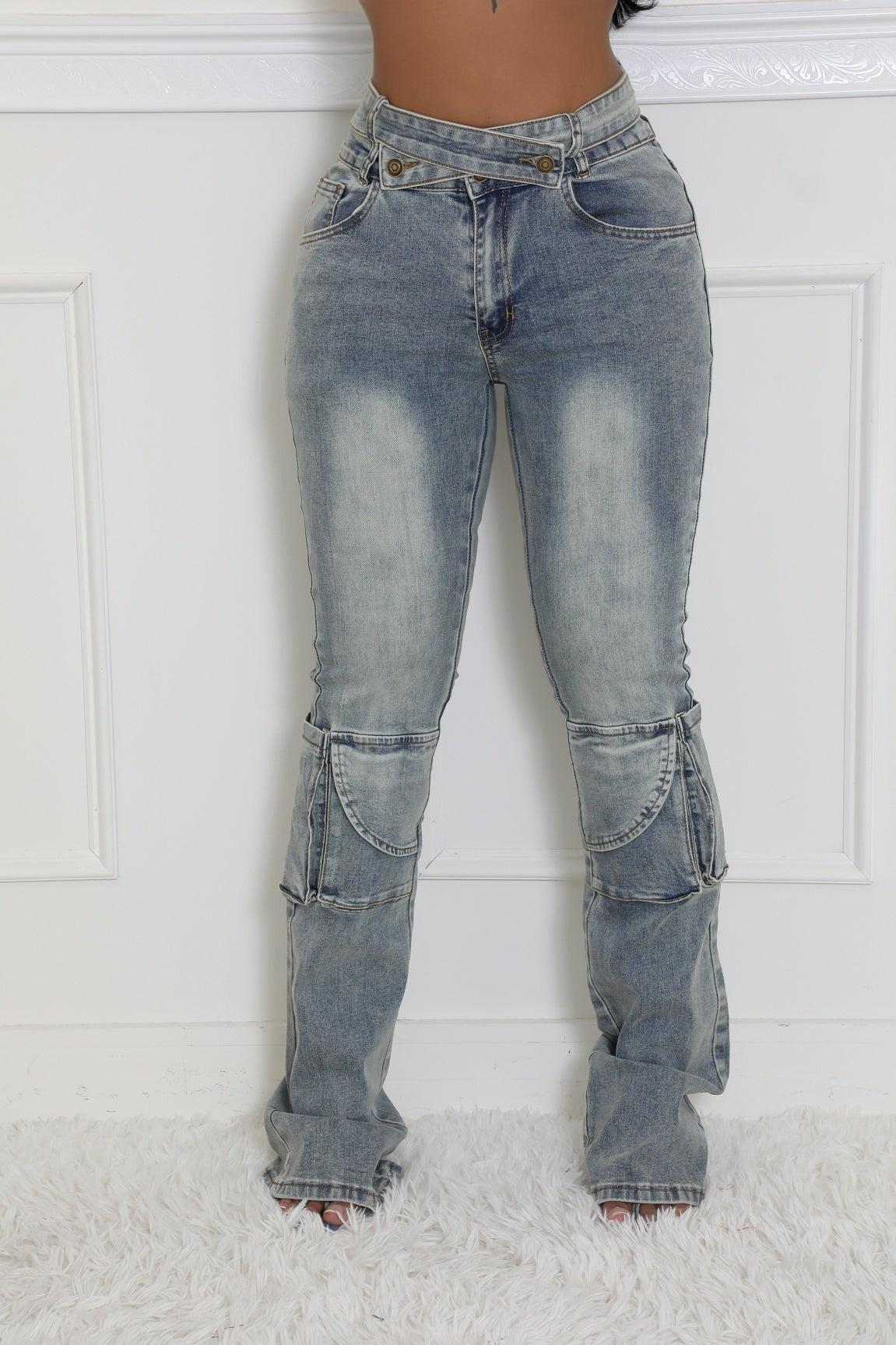 High Return Pocket Jeans