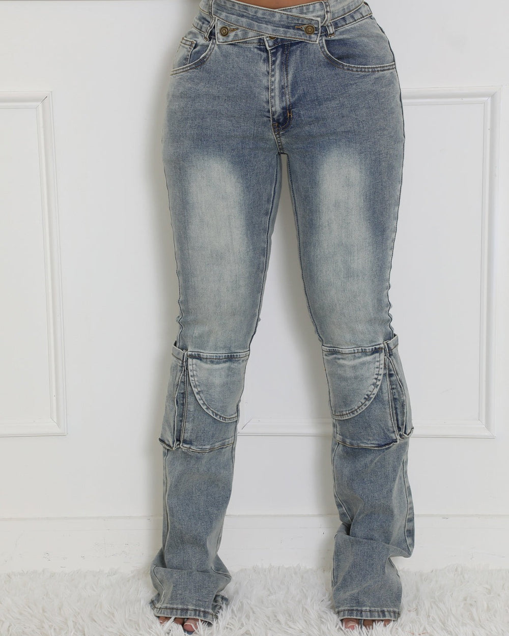 High Return Pocket Jeans