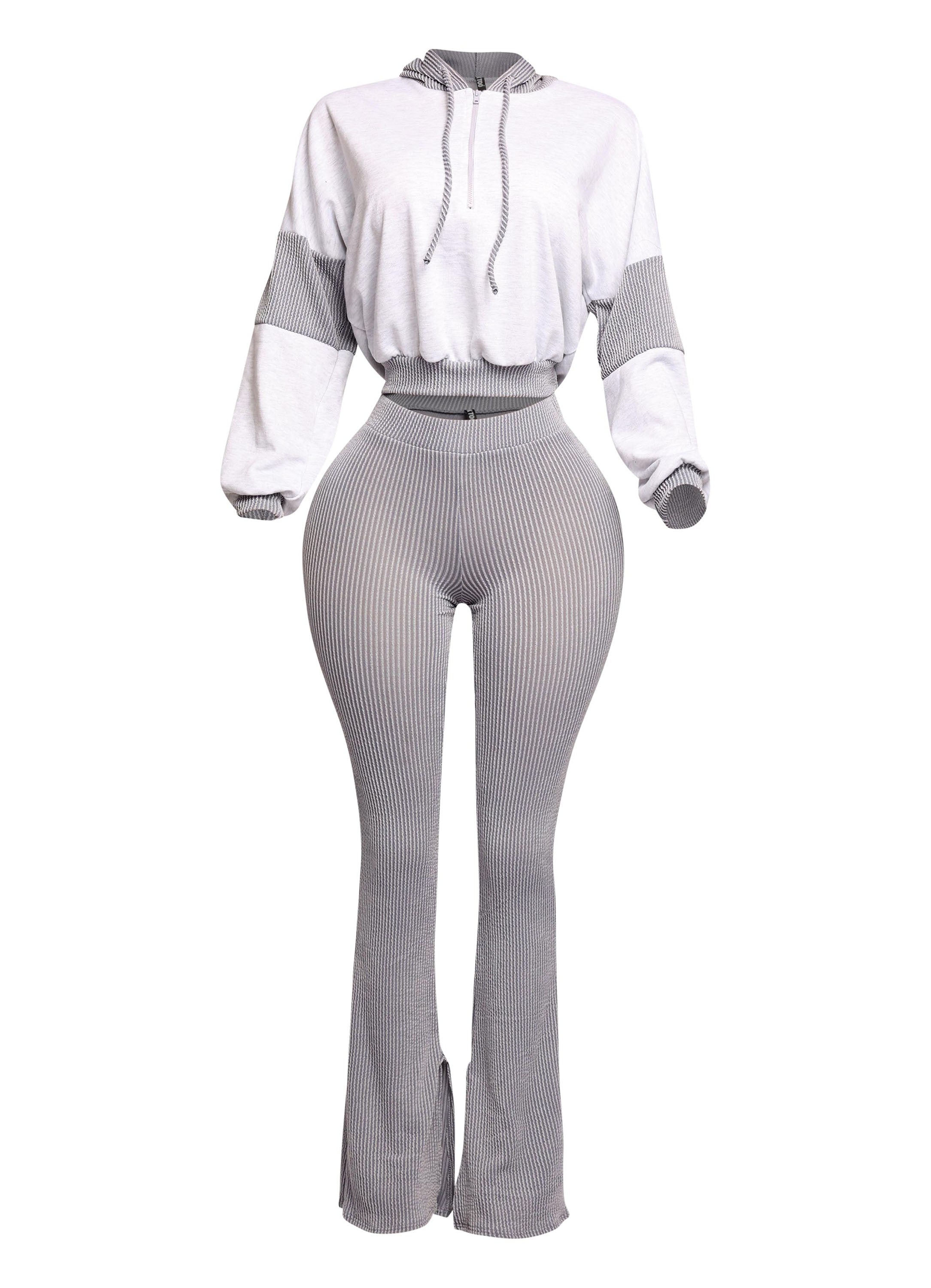 Game Day Pants Set-Grey