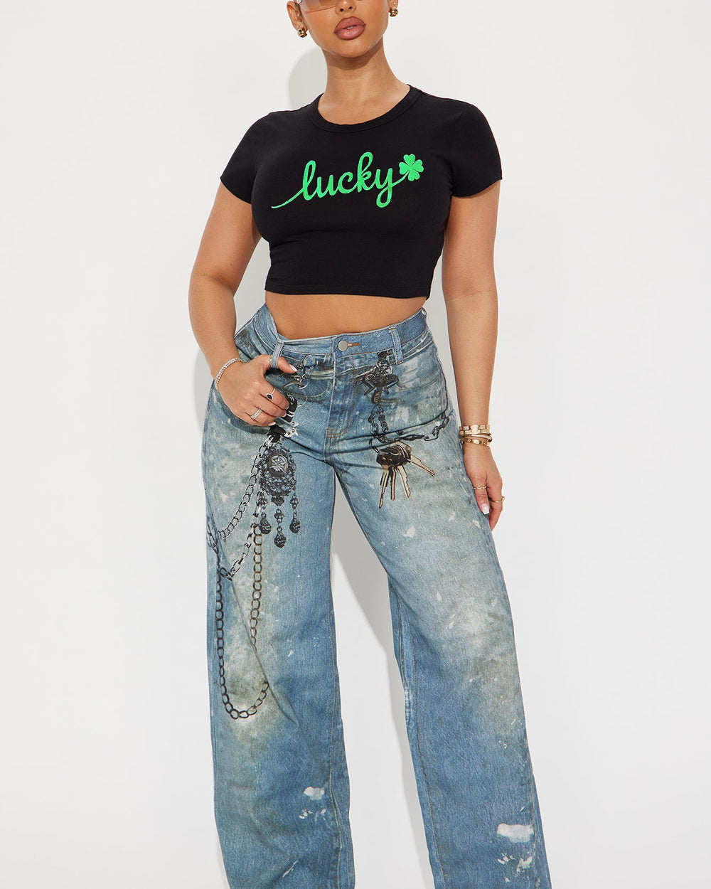Lucky Crop Top