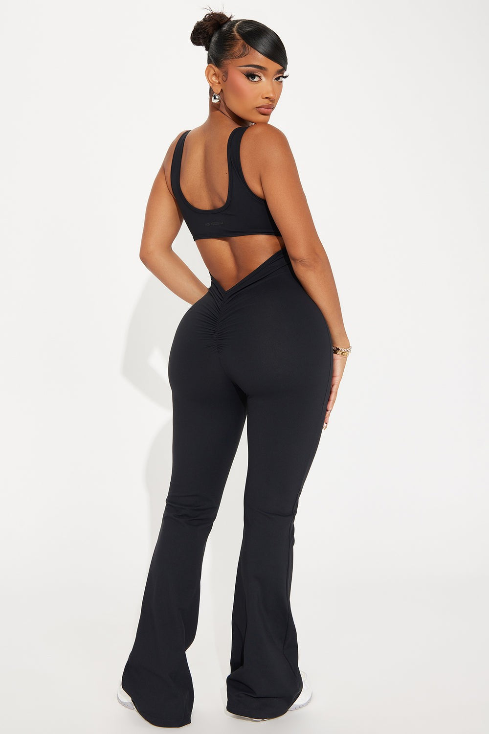 Kelly Cut-Out Jumpsuit-Black