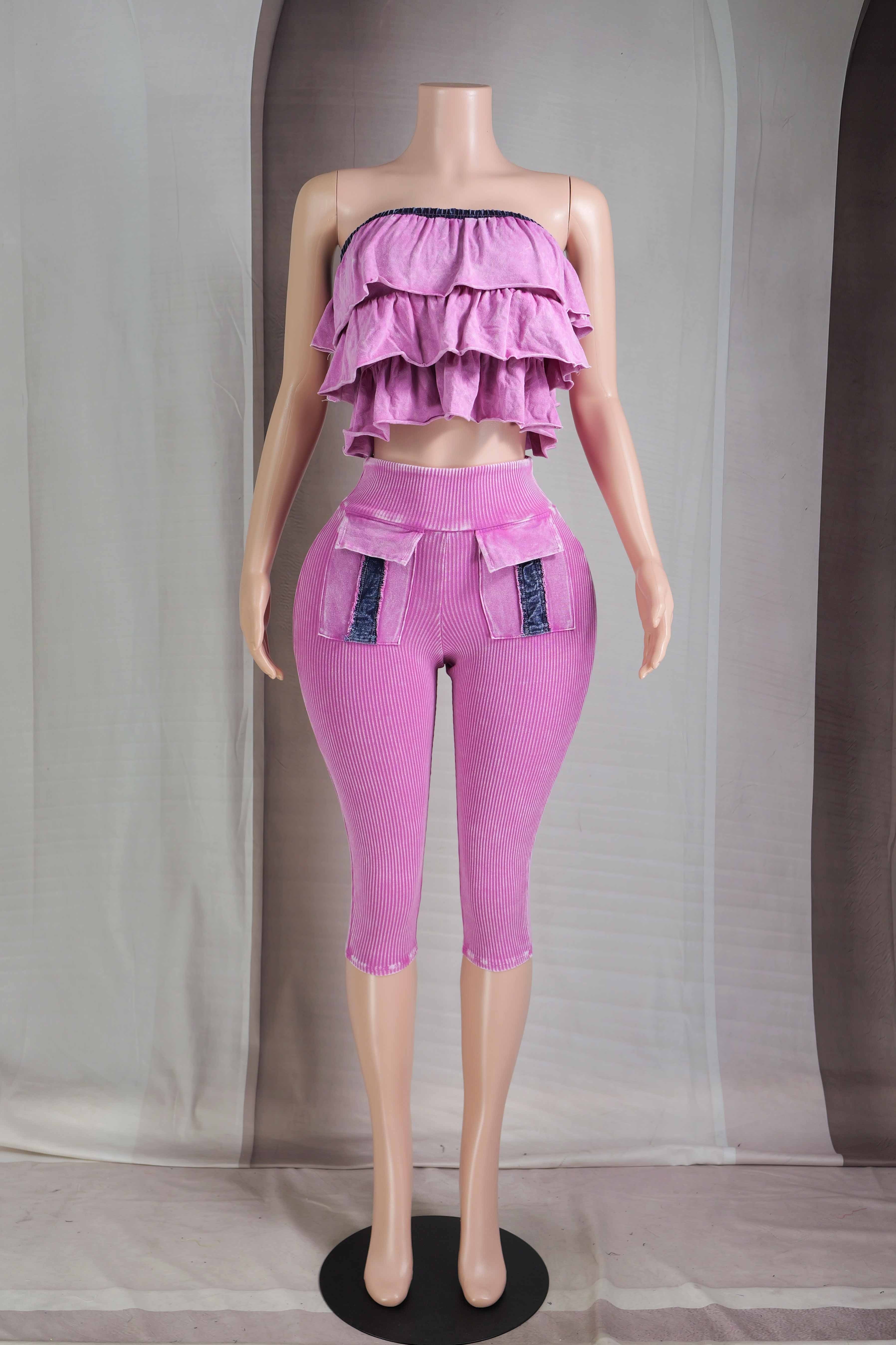 Barbie Dream Capri Set-Pink