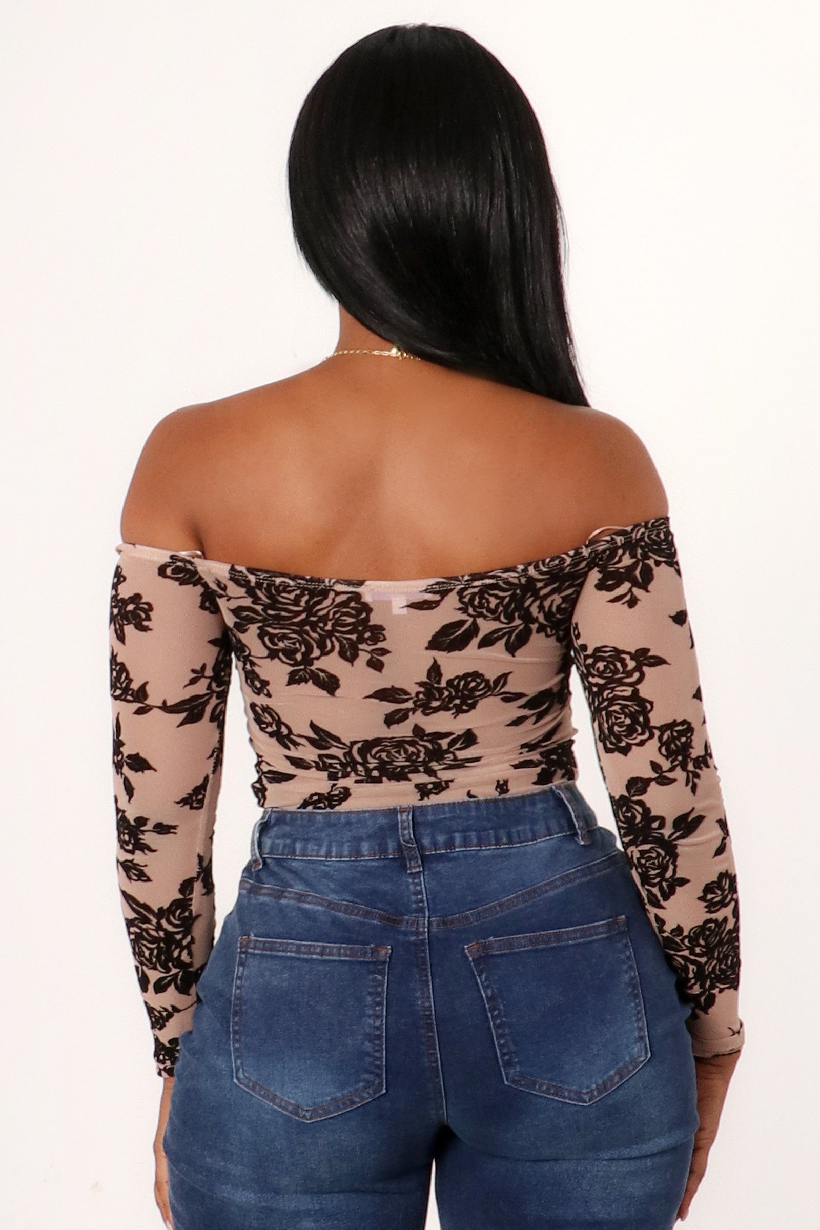 Seductive Mode Bodysuit-Nude
