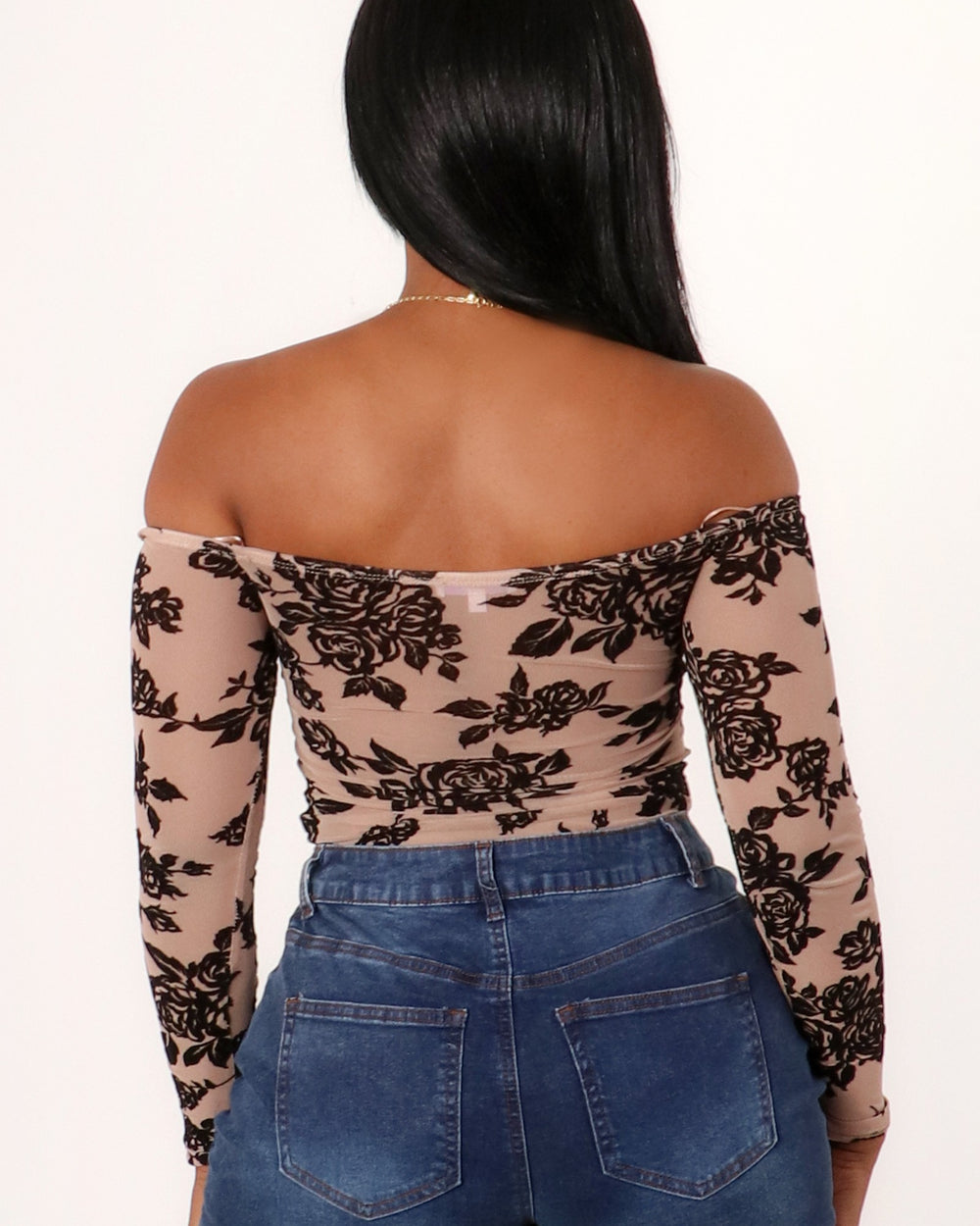 Seductive Mode Bodysuit-Nude