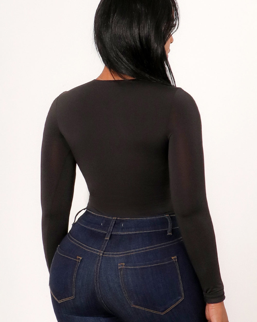 Signature Basic Bodysuit-Black