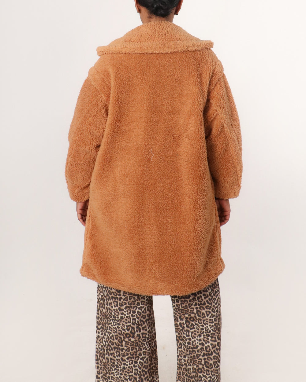 Breezy Nights Fur Jacket-Camel