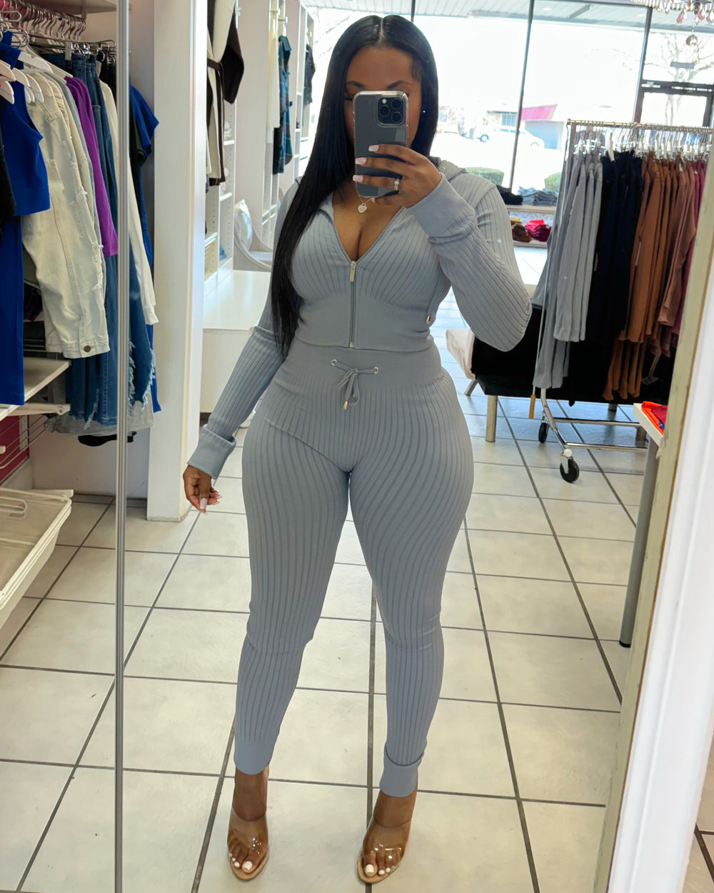 Mina Active Set-Grey