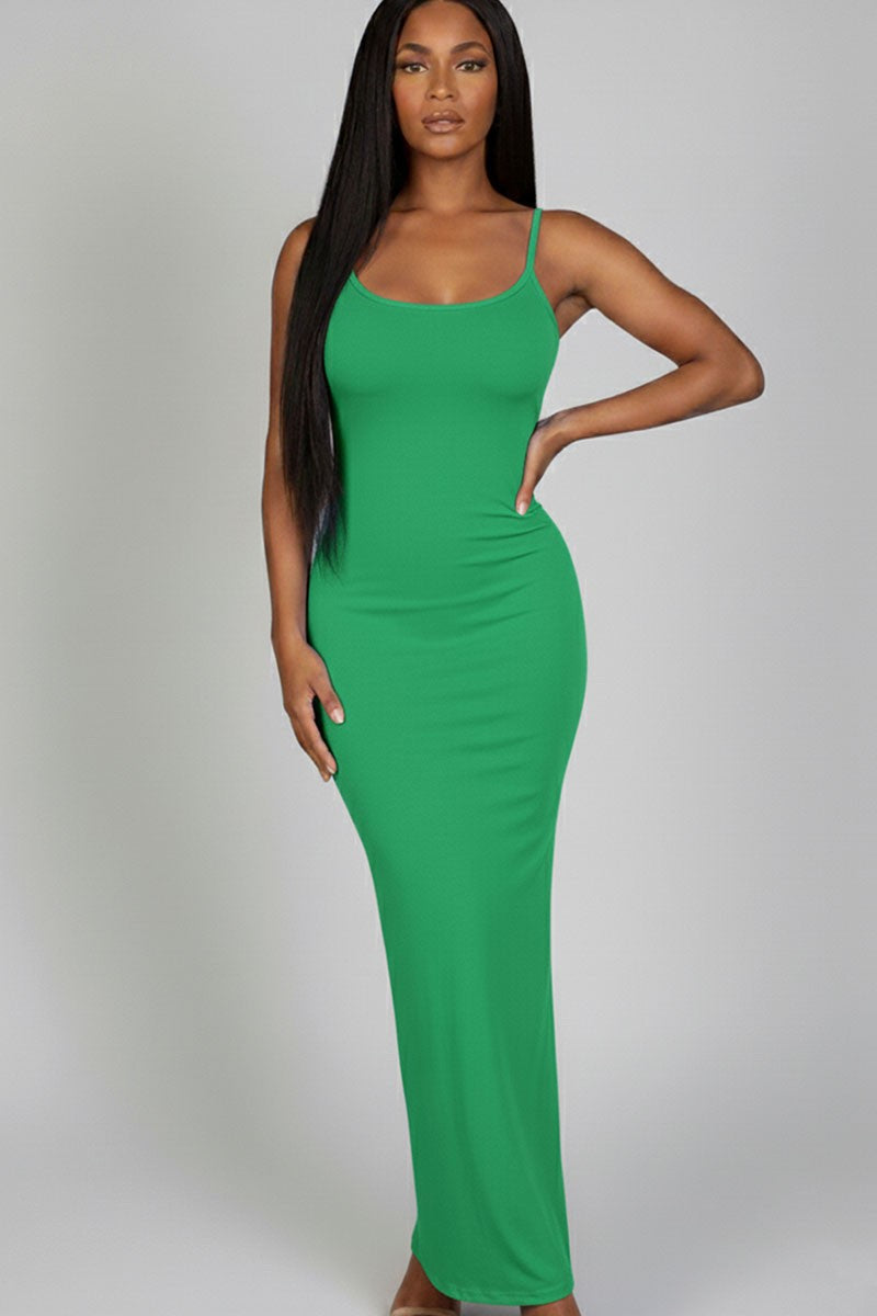 Snatched & Simple Maxi-Green