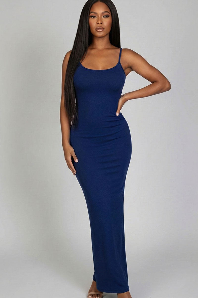 Snatched & Simple Maxi-Navy