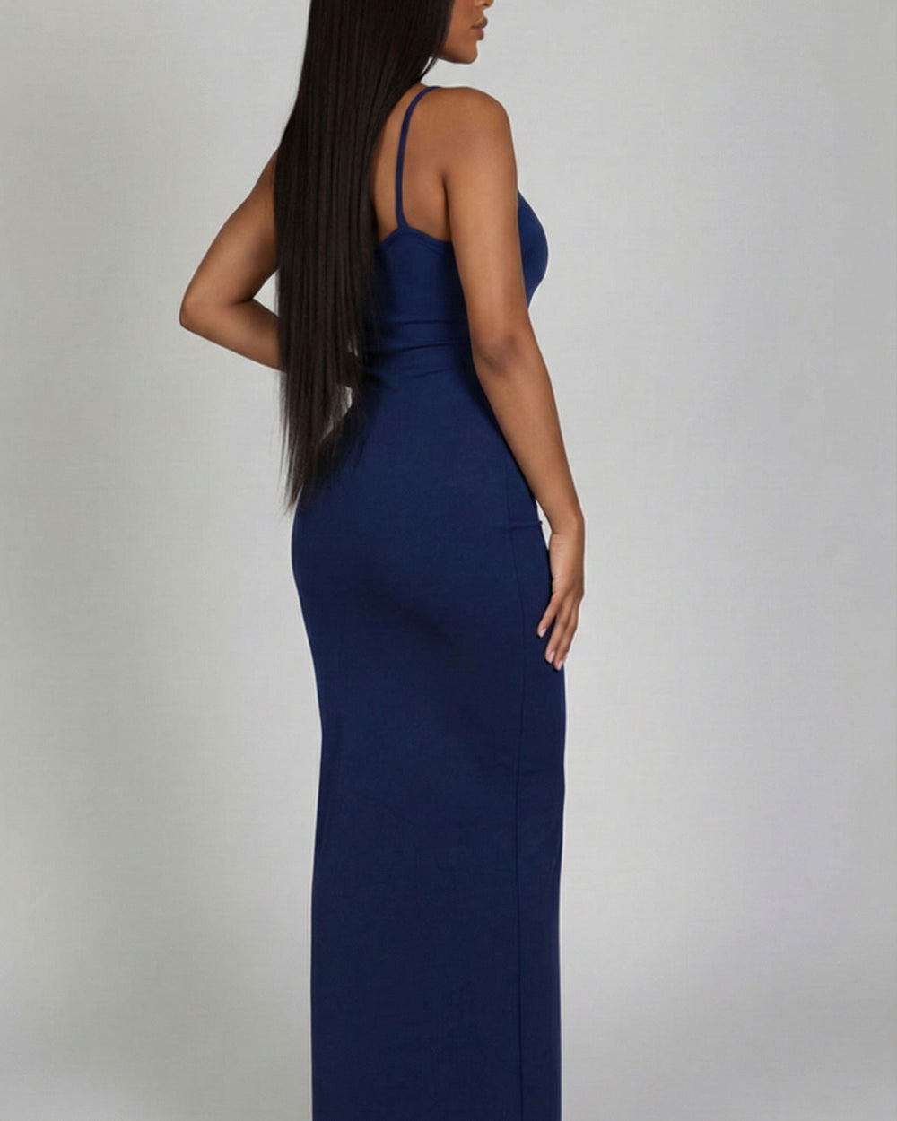 Snatched & Simple Maxi-Navy
