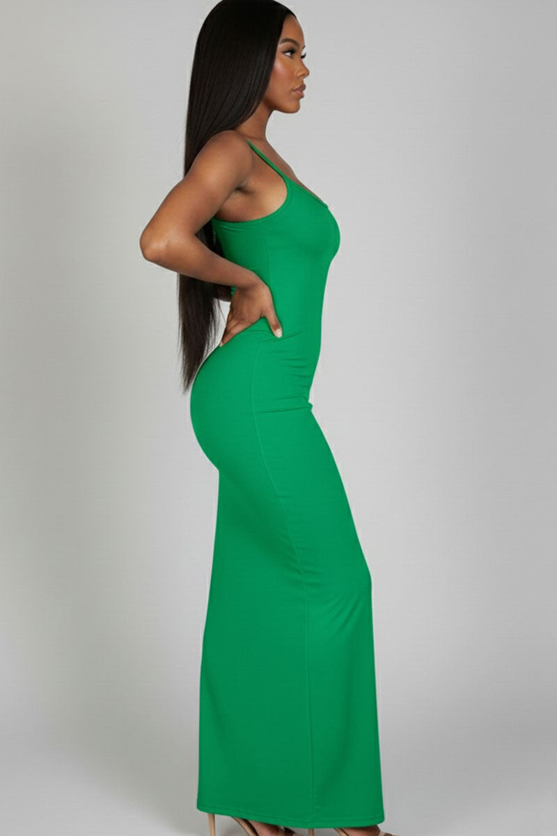 Snatched & Simple Maxi-Green
