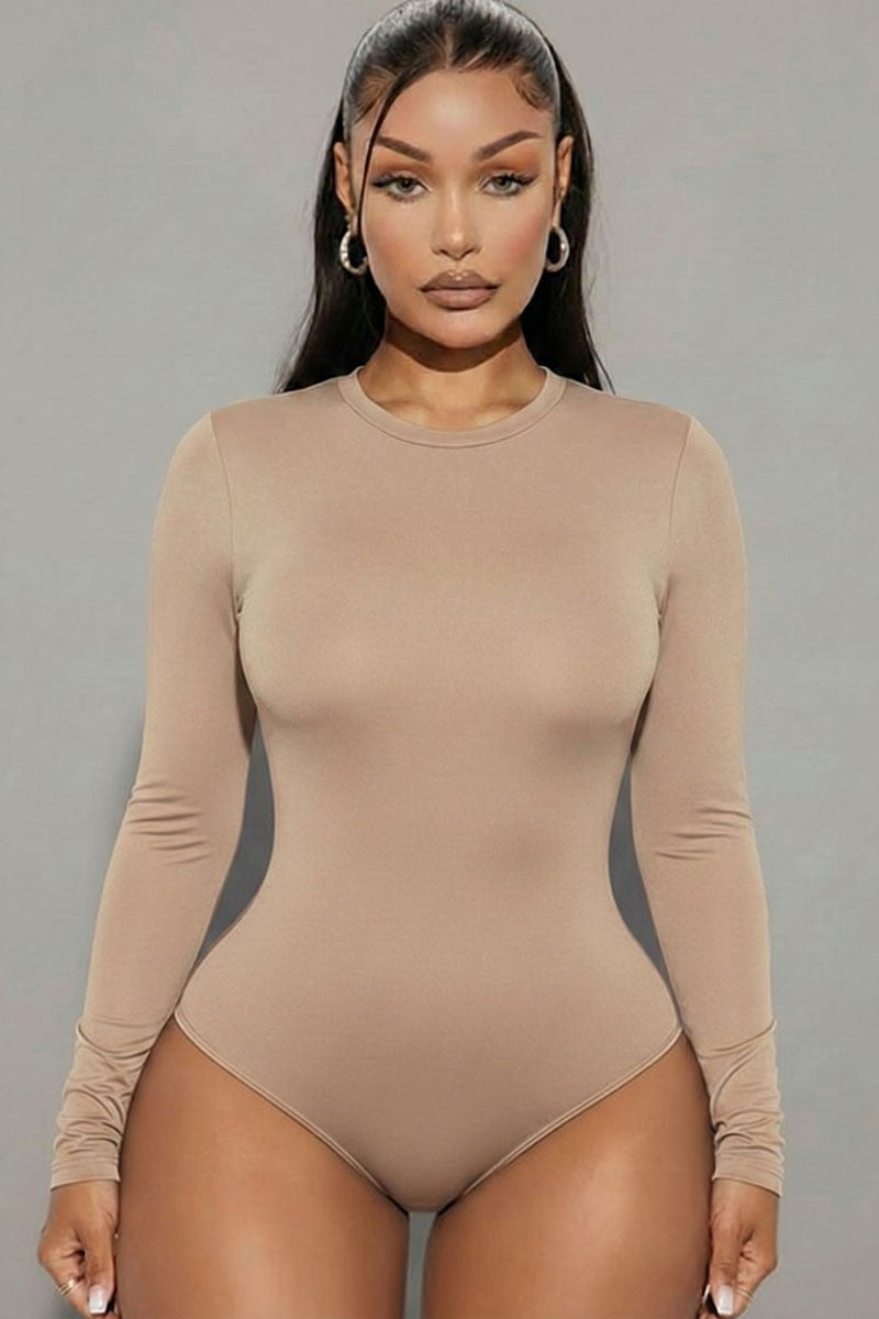 Everyday Essential Bodysuit - Taupe