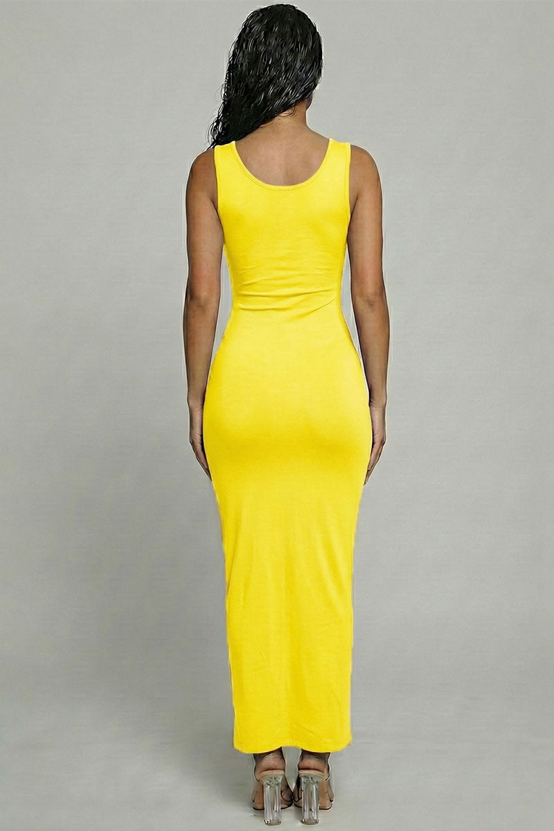 The Essence Maxi Dress-Yellow