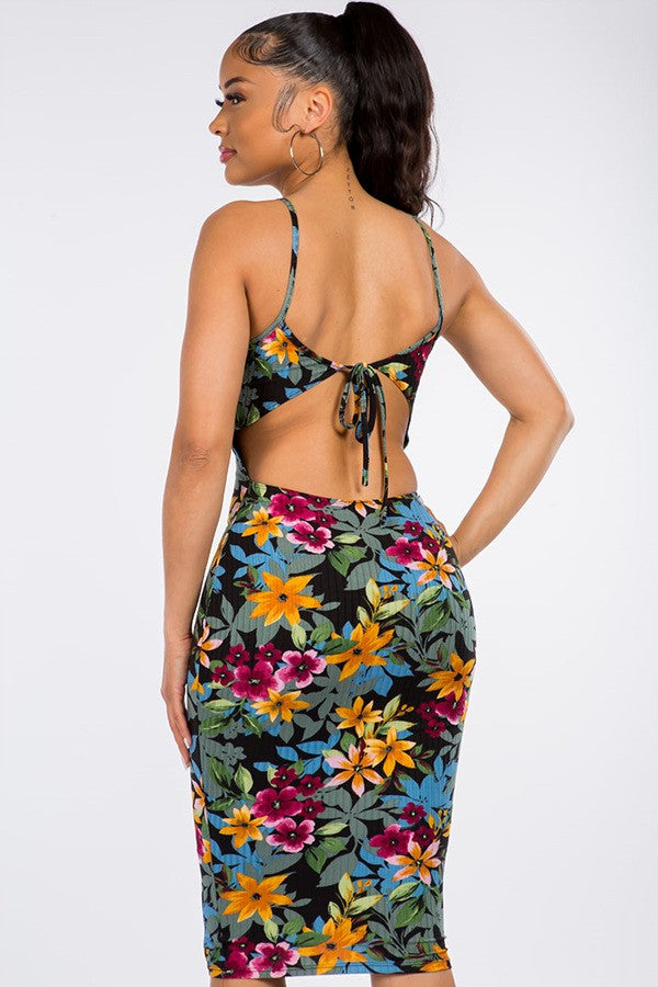 Ocean Breeze Midi Dress