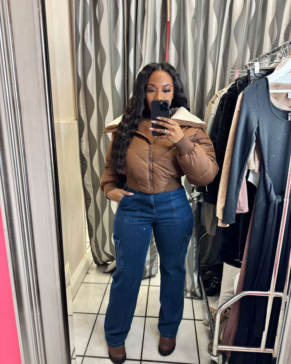 Brooklyn Bomber Jacket-Brown