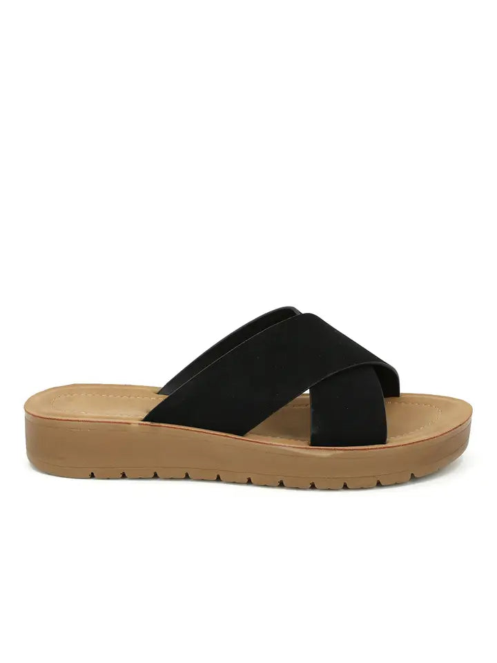 Ava Slides - Black