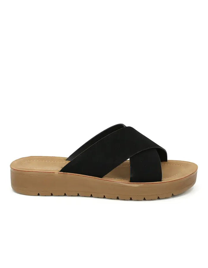 Ava Slides - Black