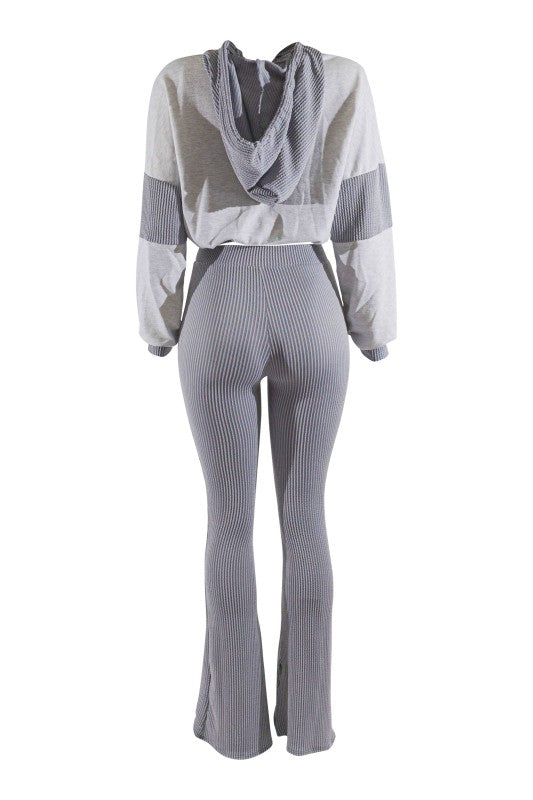 Love Me Right Set: Heather Gray/Silver