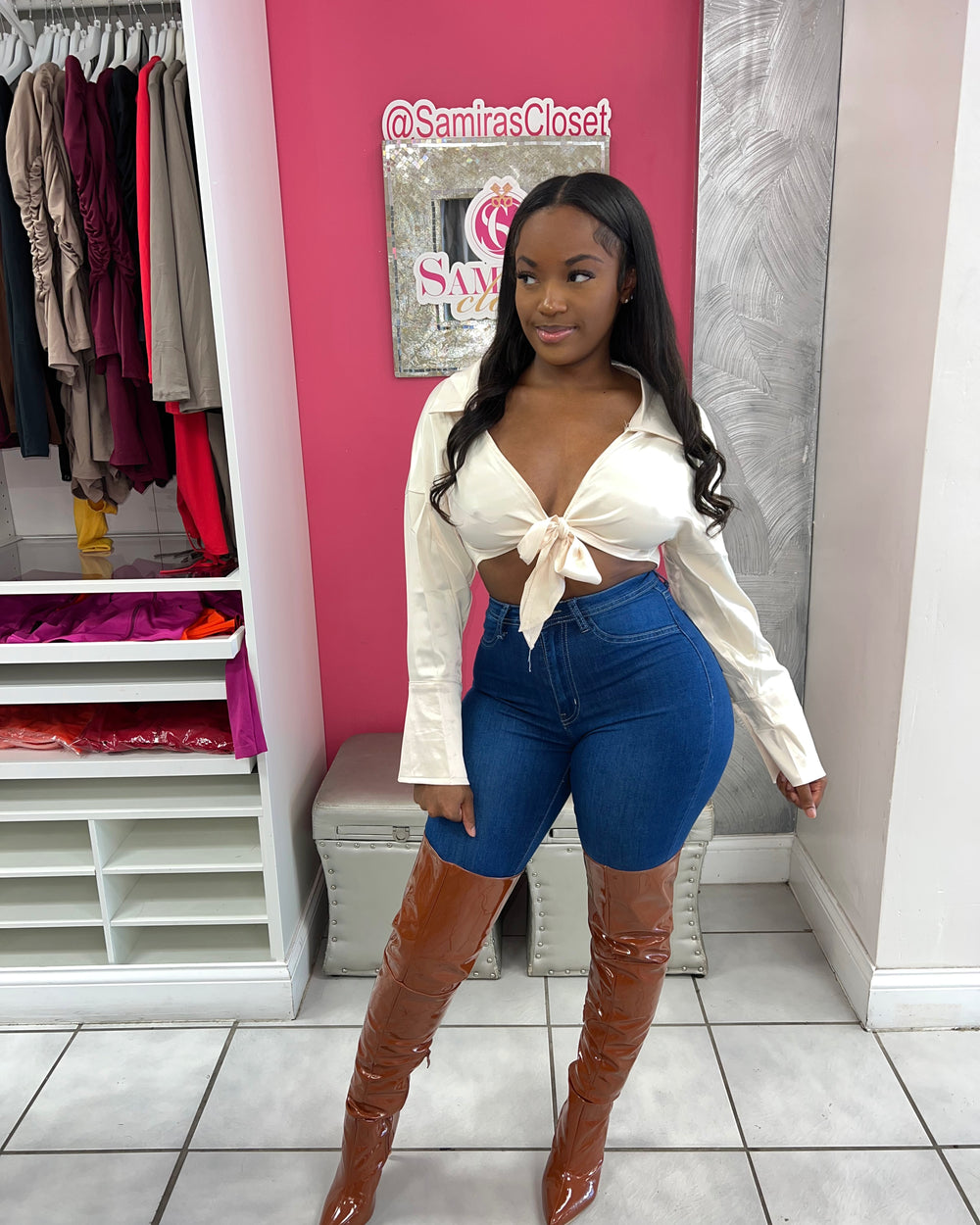 Satin Love Blouse