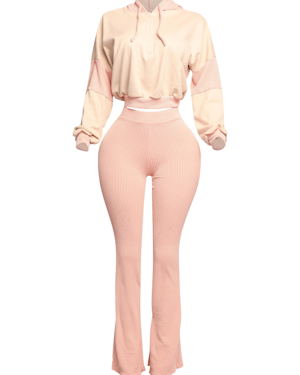 Game Day Pants Set-Baby Pink