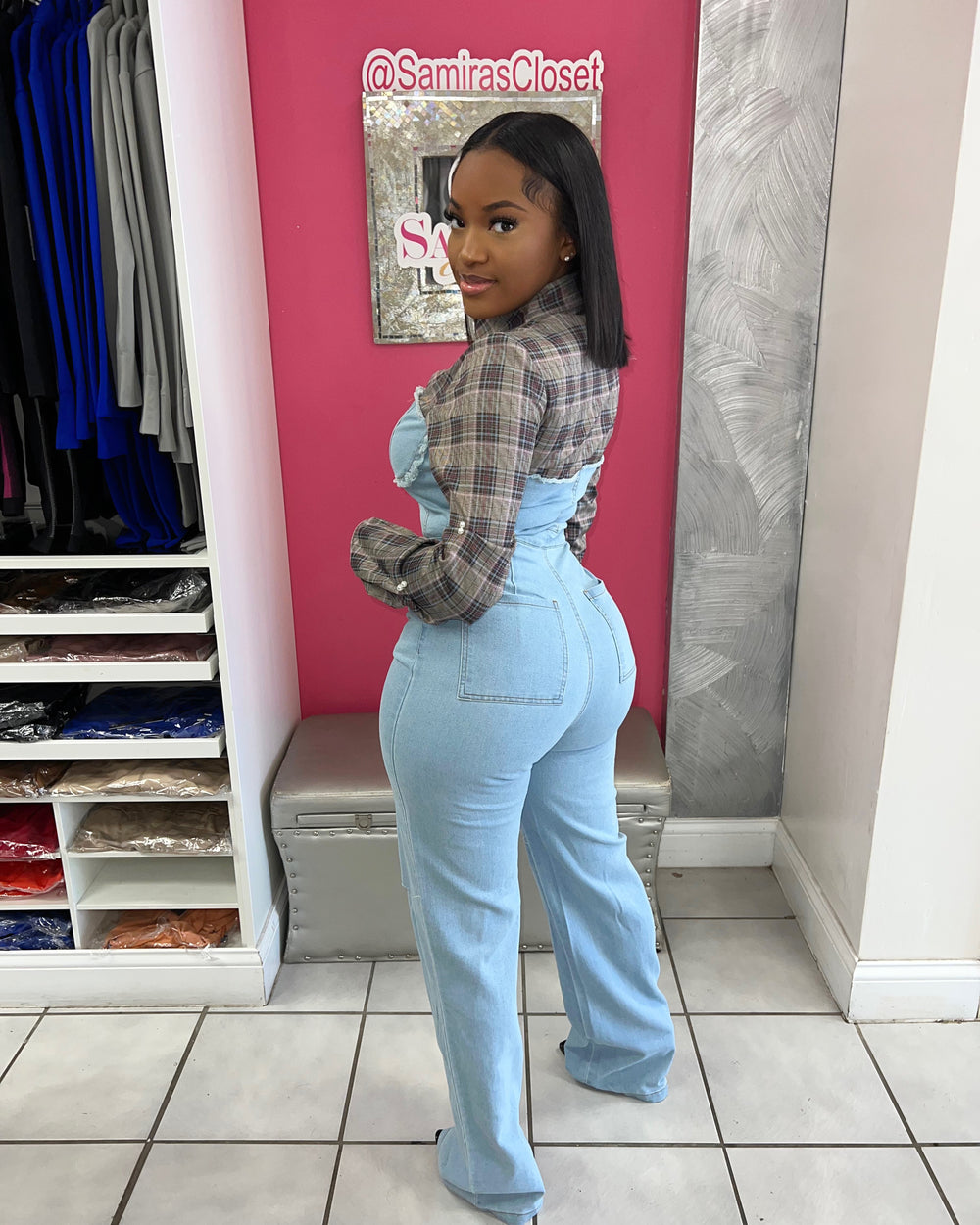 Fashionista Denim Jumpsuit