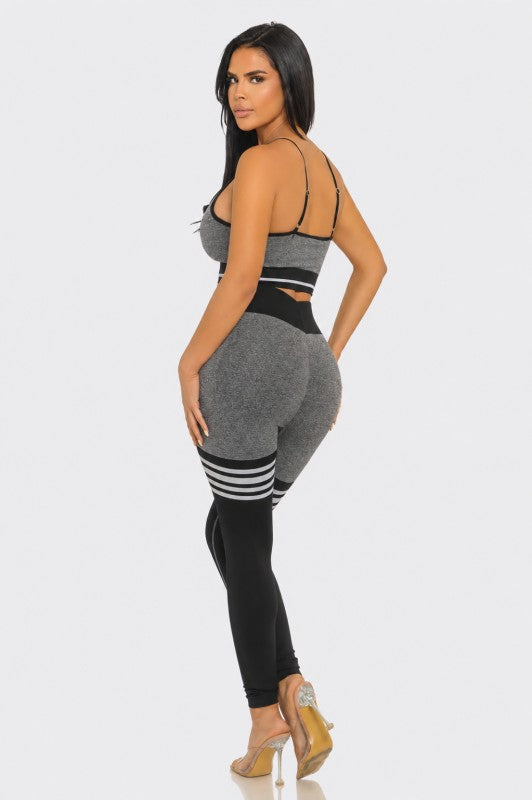 VIP Active Set-Charcoal
