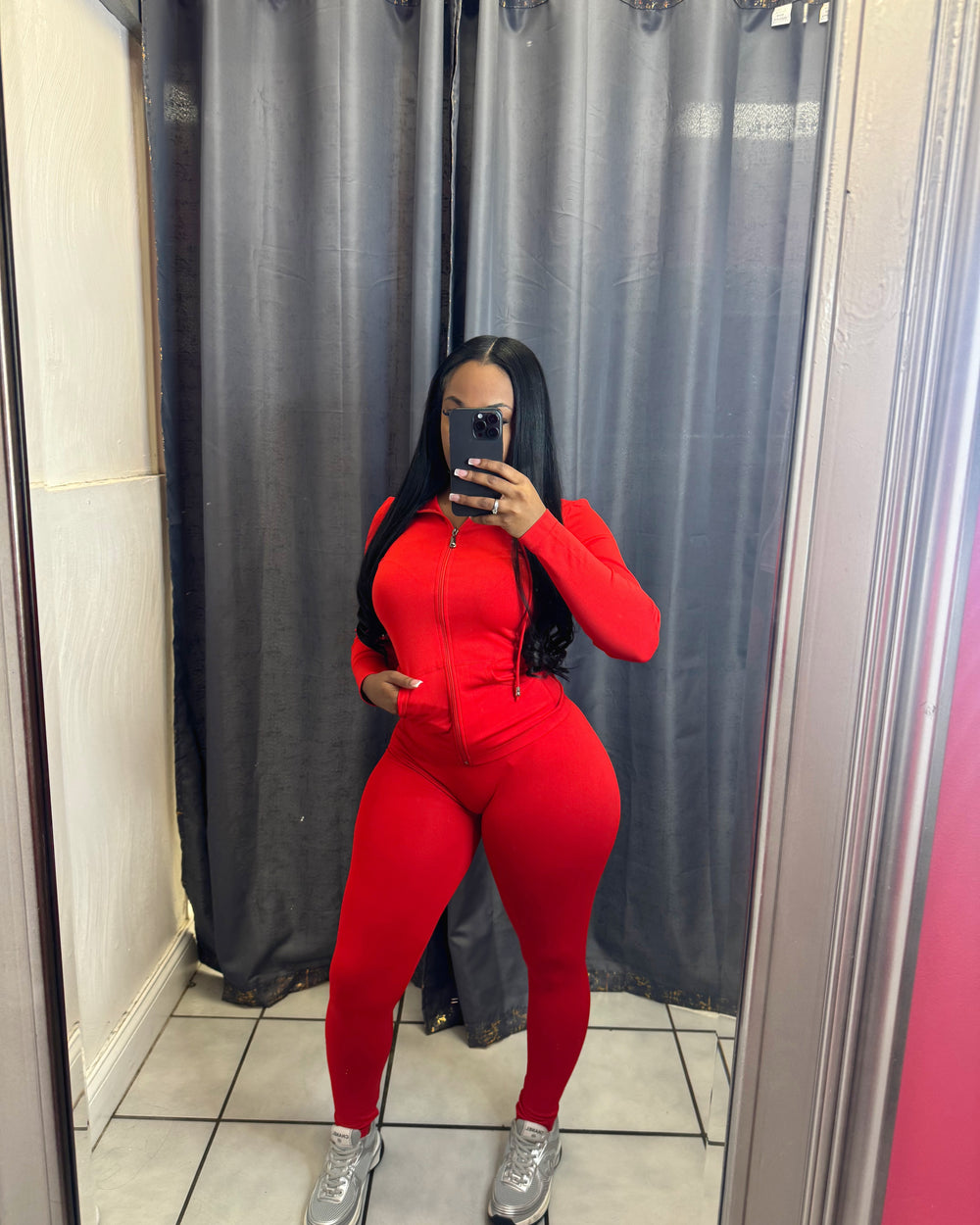 Lounge Set-Red