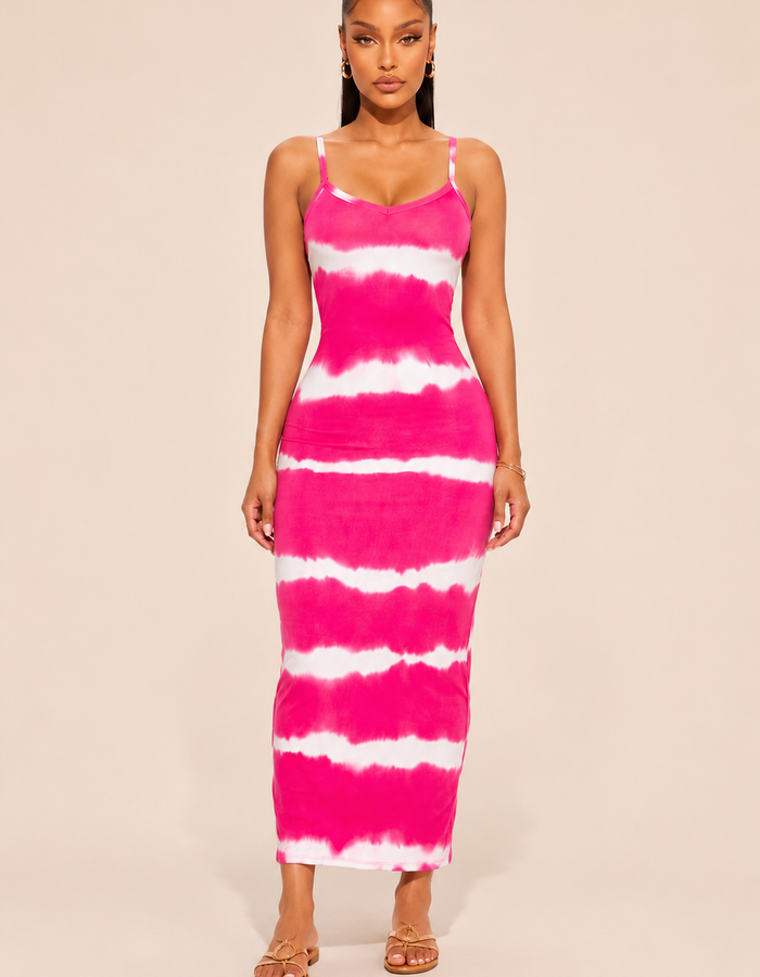 Beauty Wave Maxi-Fuschia