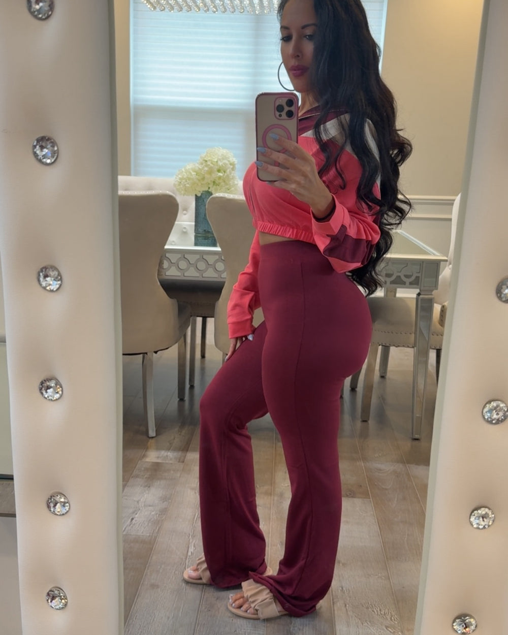 Fall Fever Active Set-Burgundy