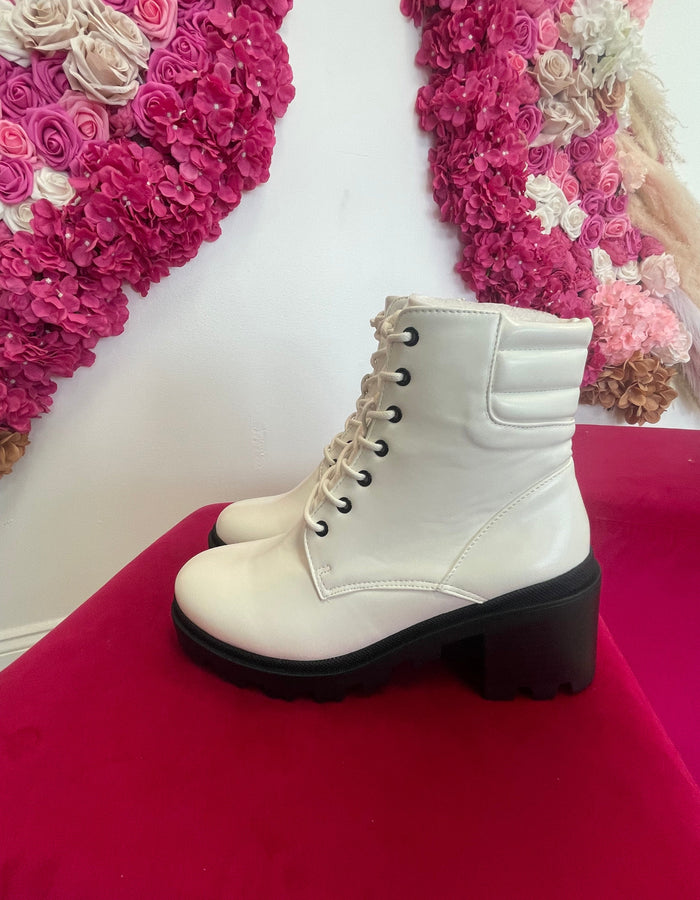 Luna Combat Booties