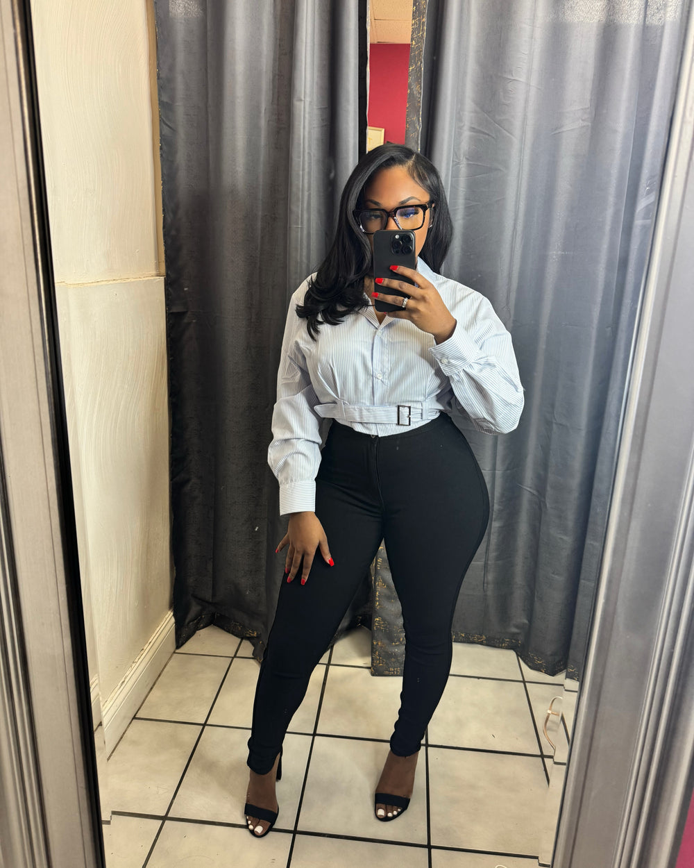 Corporate Vixen Crop Top