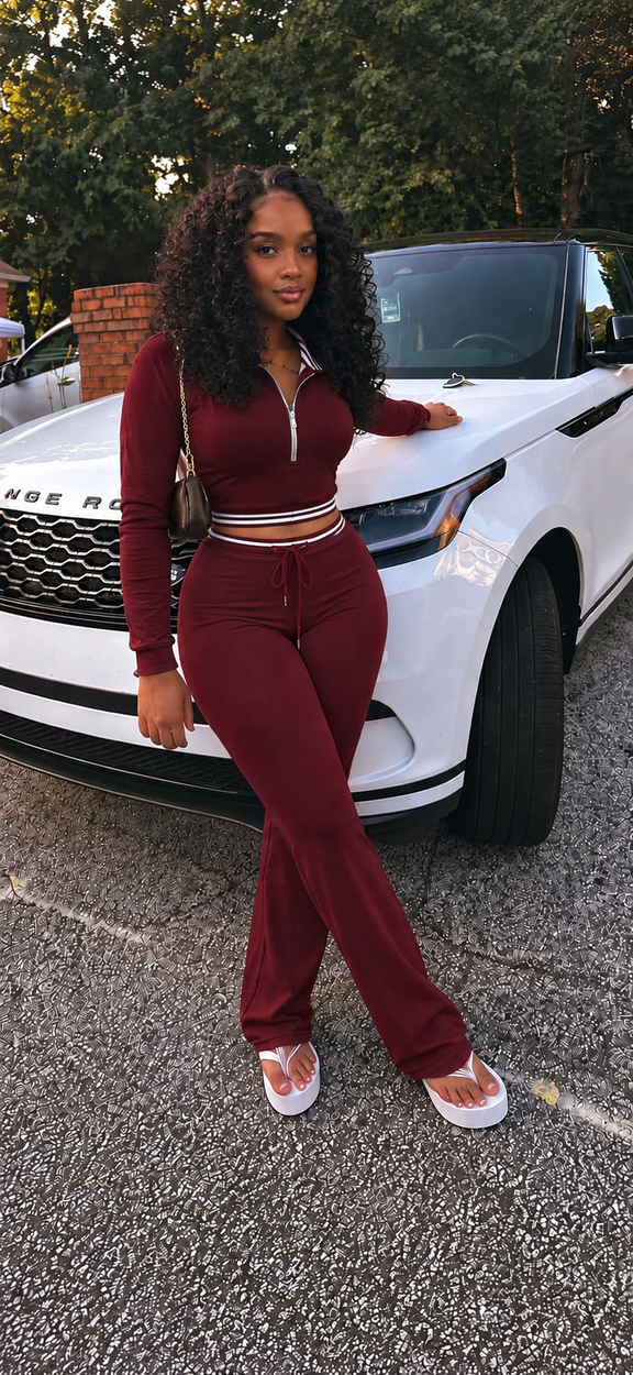First Class Set-Burgundy